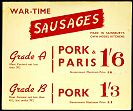 advertisement for sausages.